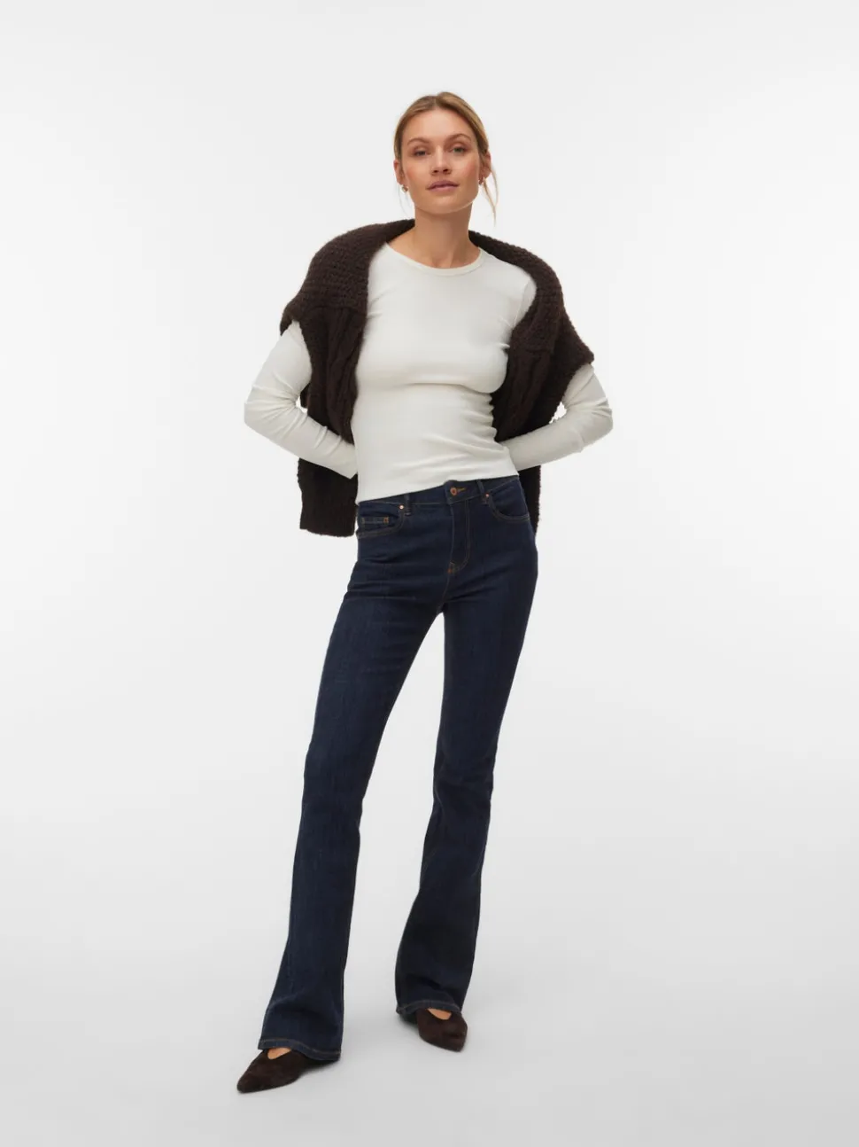 VMFLASH Mid rise Flared fit Jeans
