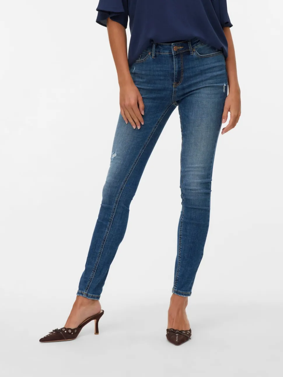 VMFLASH Mid rise Skinny fit Jeans