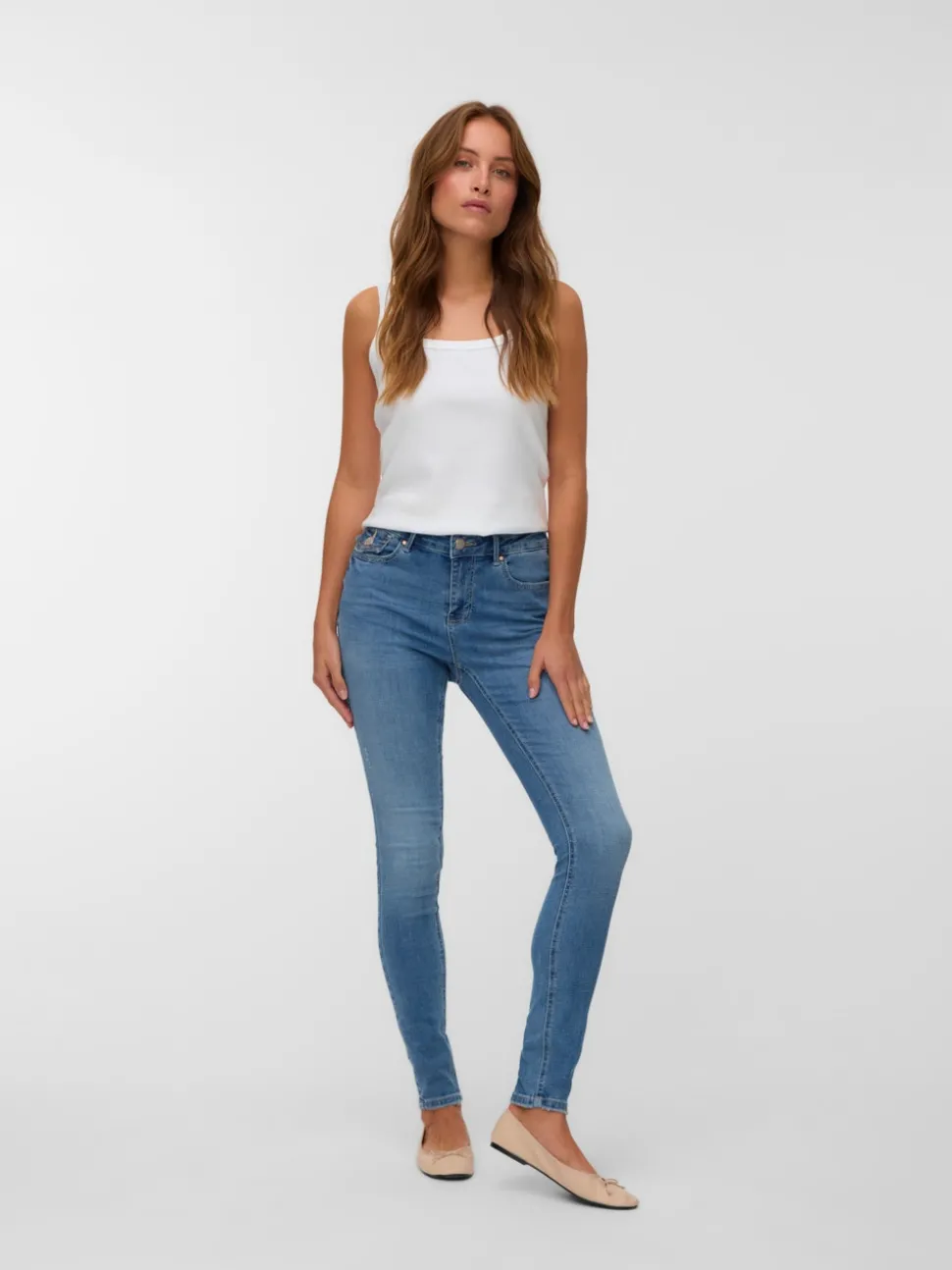 VMFLASH Mid rise Skinny fit Jeans