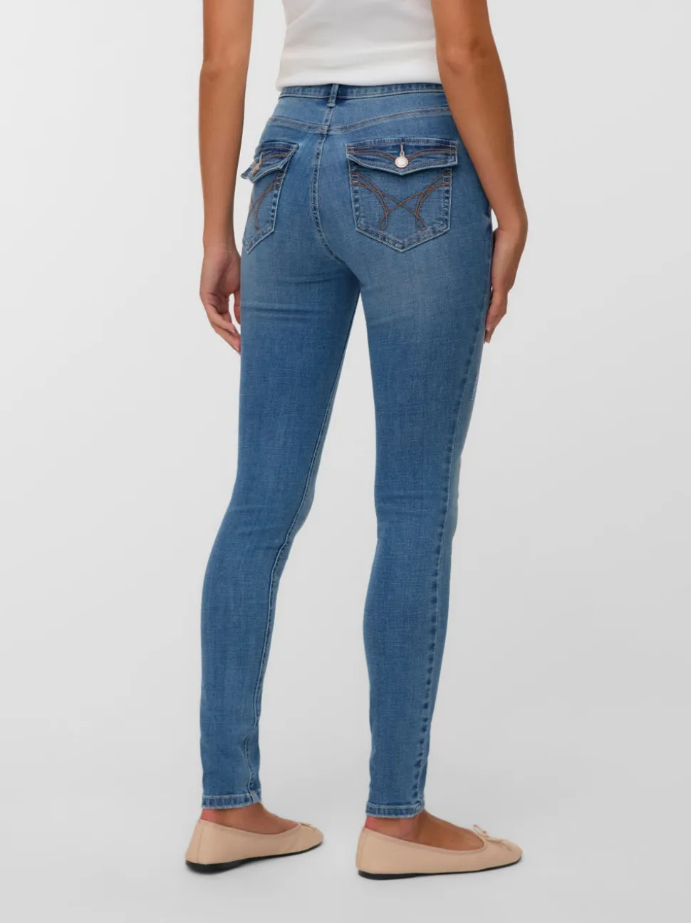 VMFLASH Mid rise Skinny fit Jeans