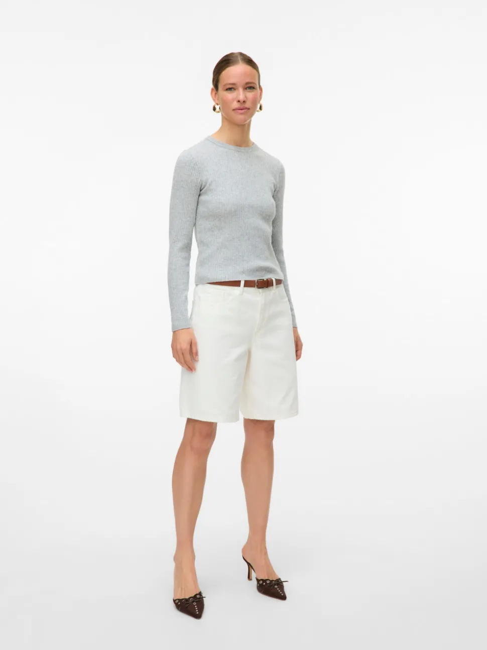 VMFOOLIVE Gebreide pullover