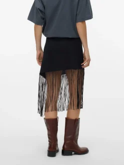 VMFREJA Mid waist Midi-rok