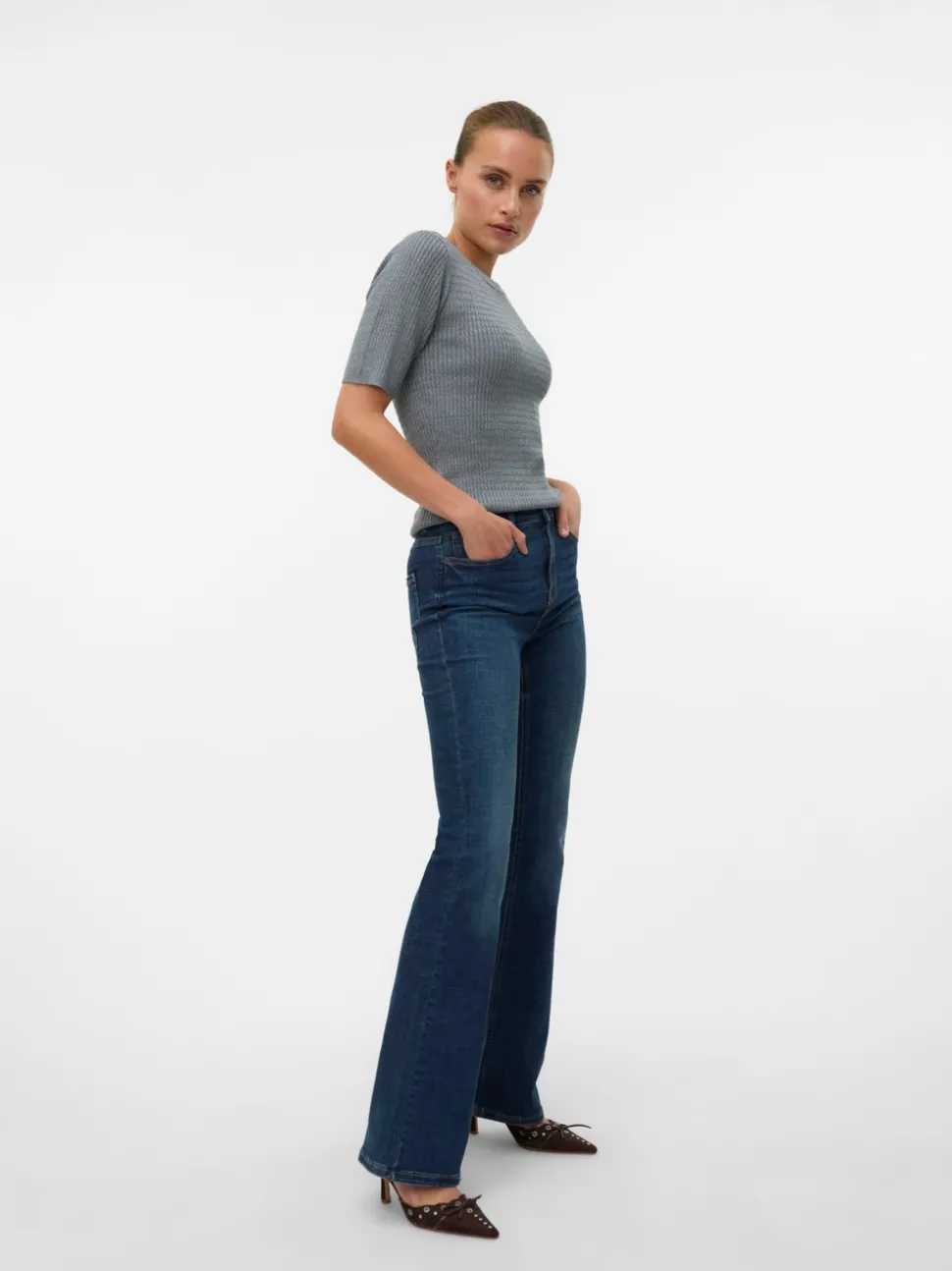 VMGIGI High rise Flared fit Jeans