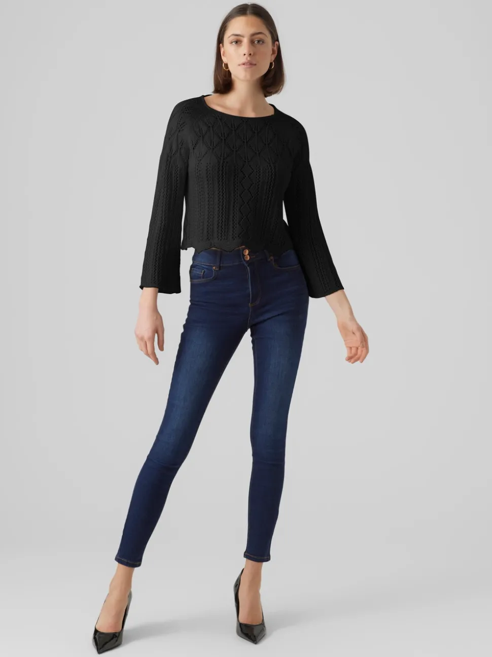 VMGINGER Gebreide pullover