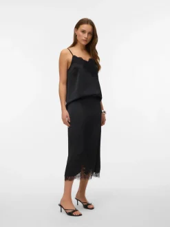 VMGINNY High waist Midi-rok