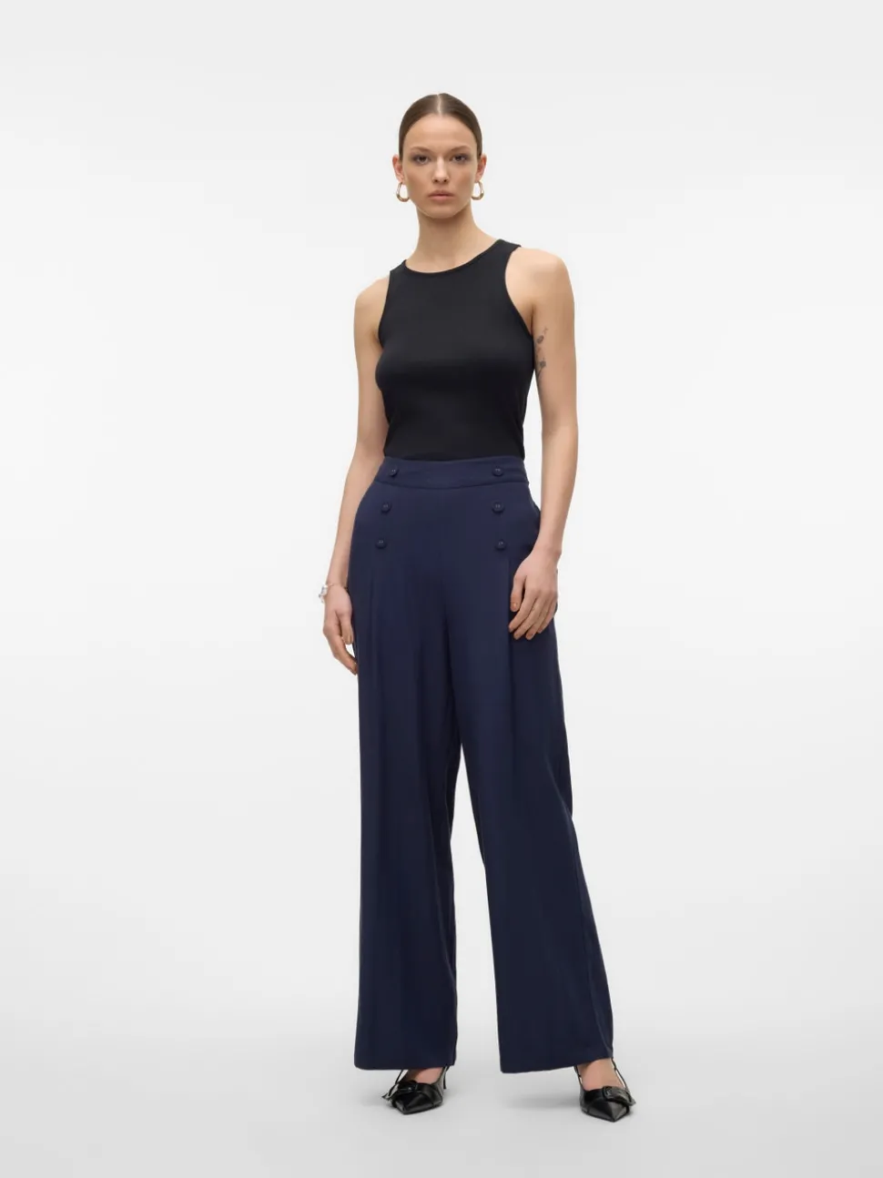 VMGISELLE High waist Broek