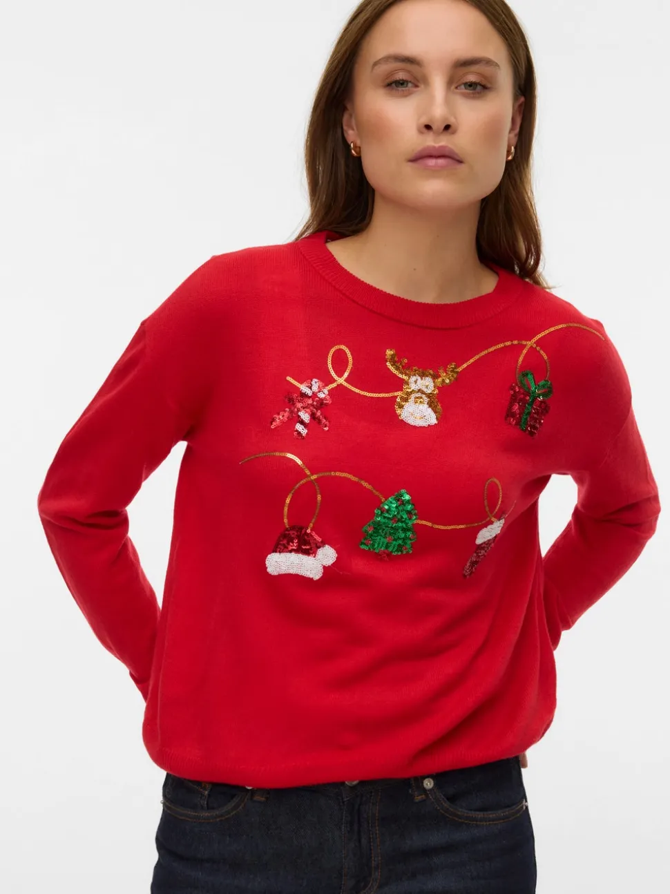 VMGLITTER Gebreide pullover