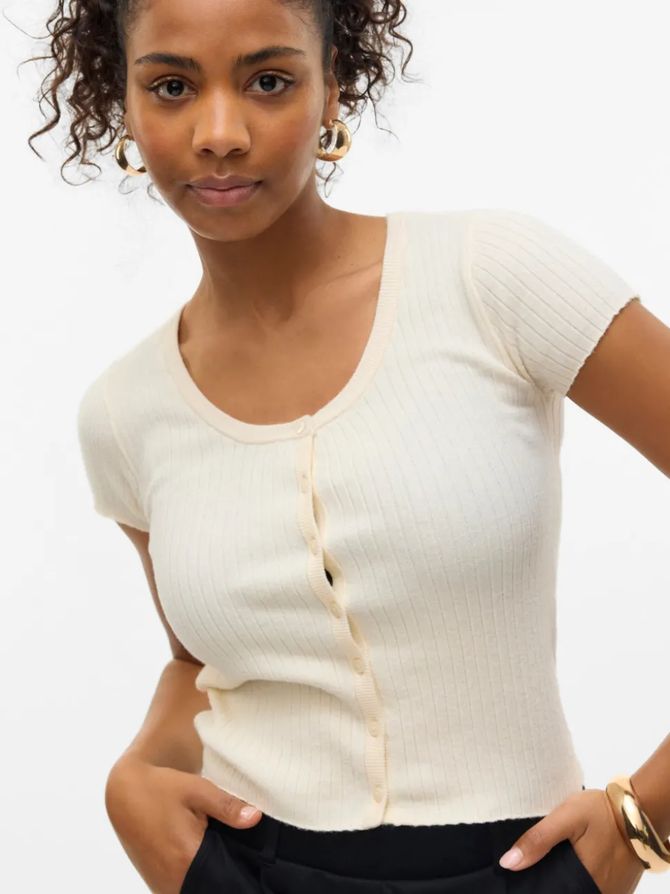 VMGOLD Gebreide pullover