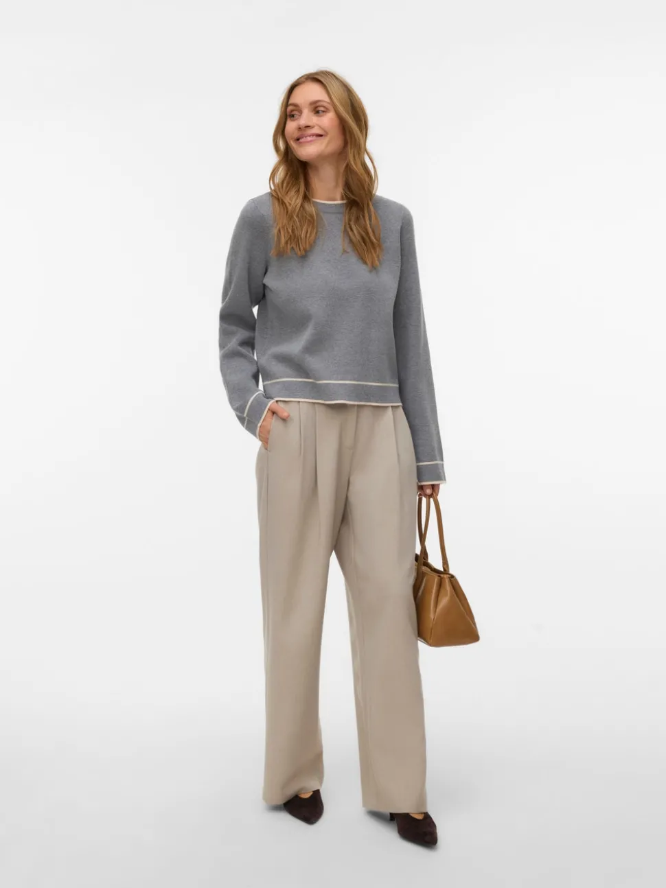 VMGOLD Gebreide pullover