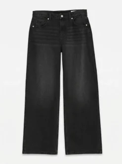 VMHALLIE Low rise Brede pasvorm - bijgesneden Jeans