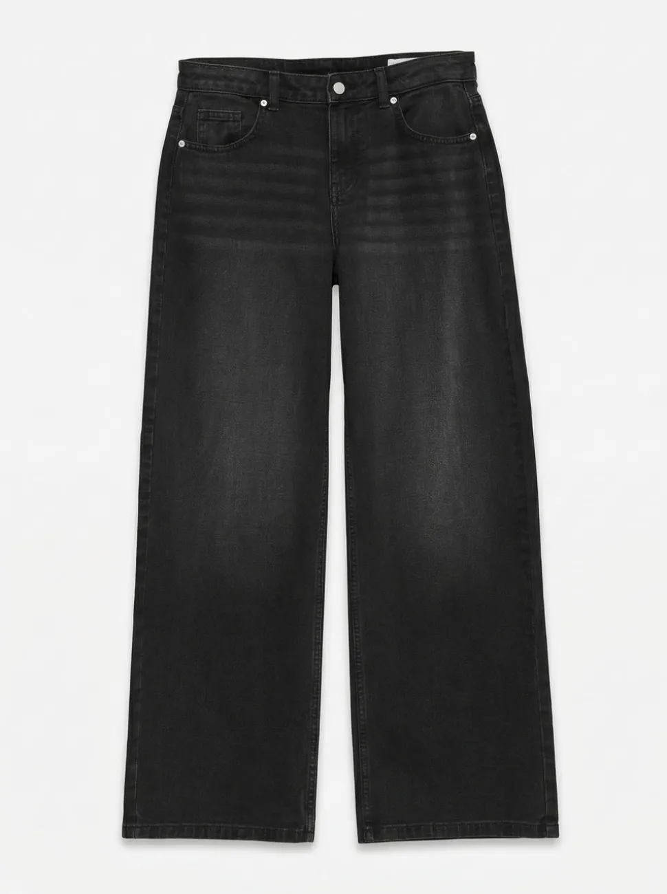 VMHALLIE Low rise Brede pasvorm - bijgesneden Jeans