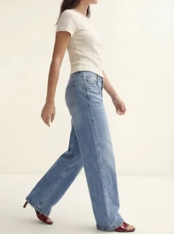 VMHALLIE Low rise Wide fit Jeans