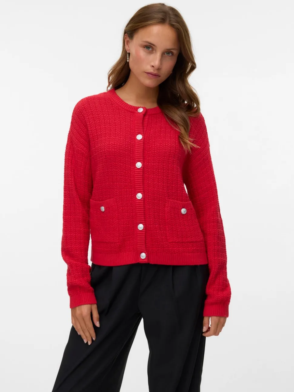 VMHARPER Gebreid vest