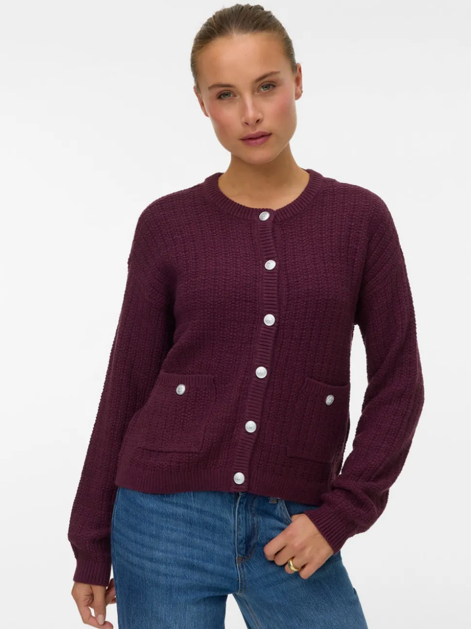 VMHARPER Gebreid vest