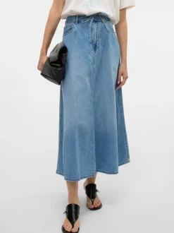 VMHILLA Mid waist Midi-rok