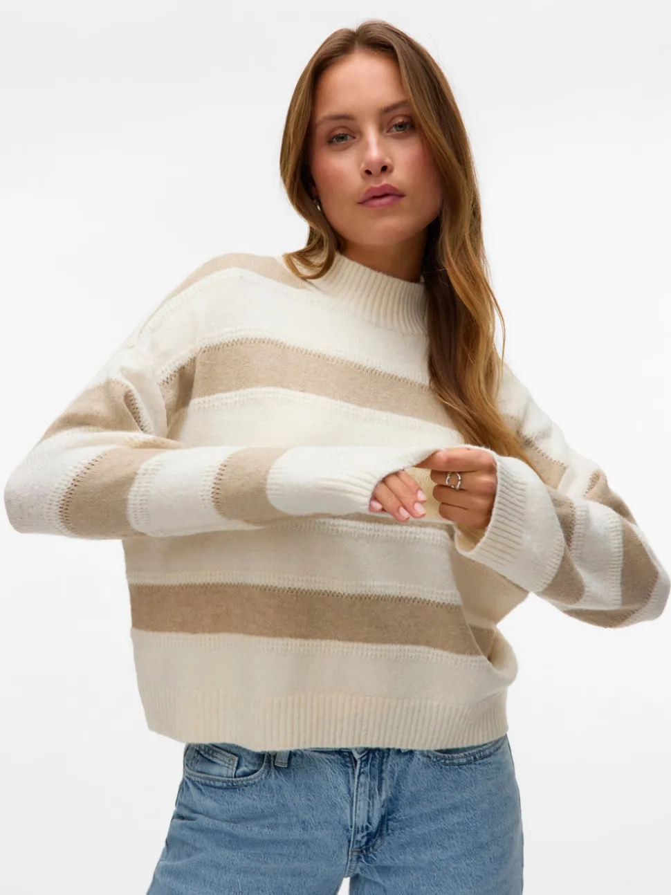 VMINEZ Gebreide pullover