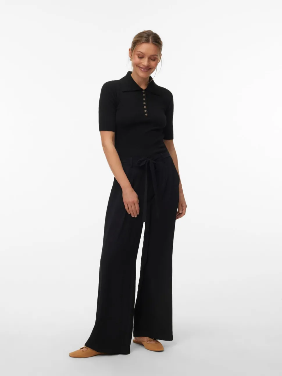 VMJADINA Mid waist Broek