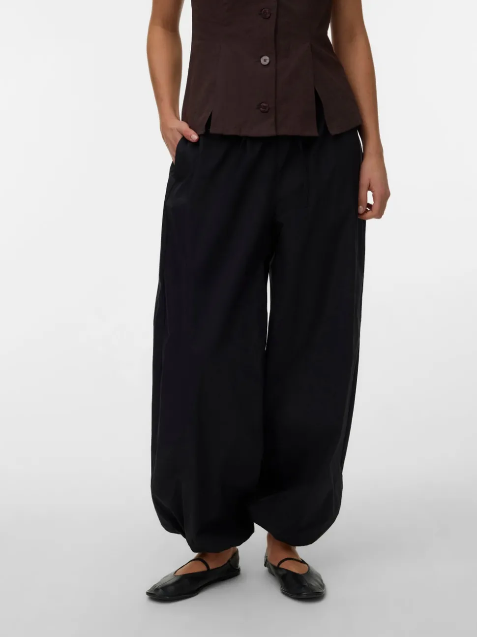 VMJAYA Mid waist Broek