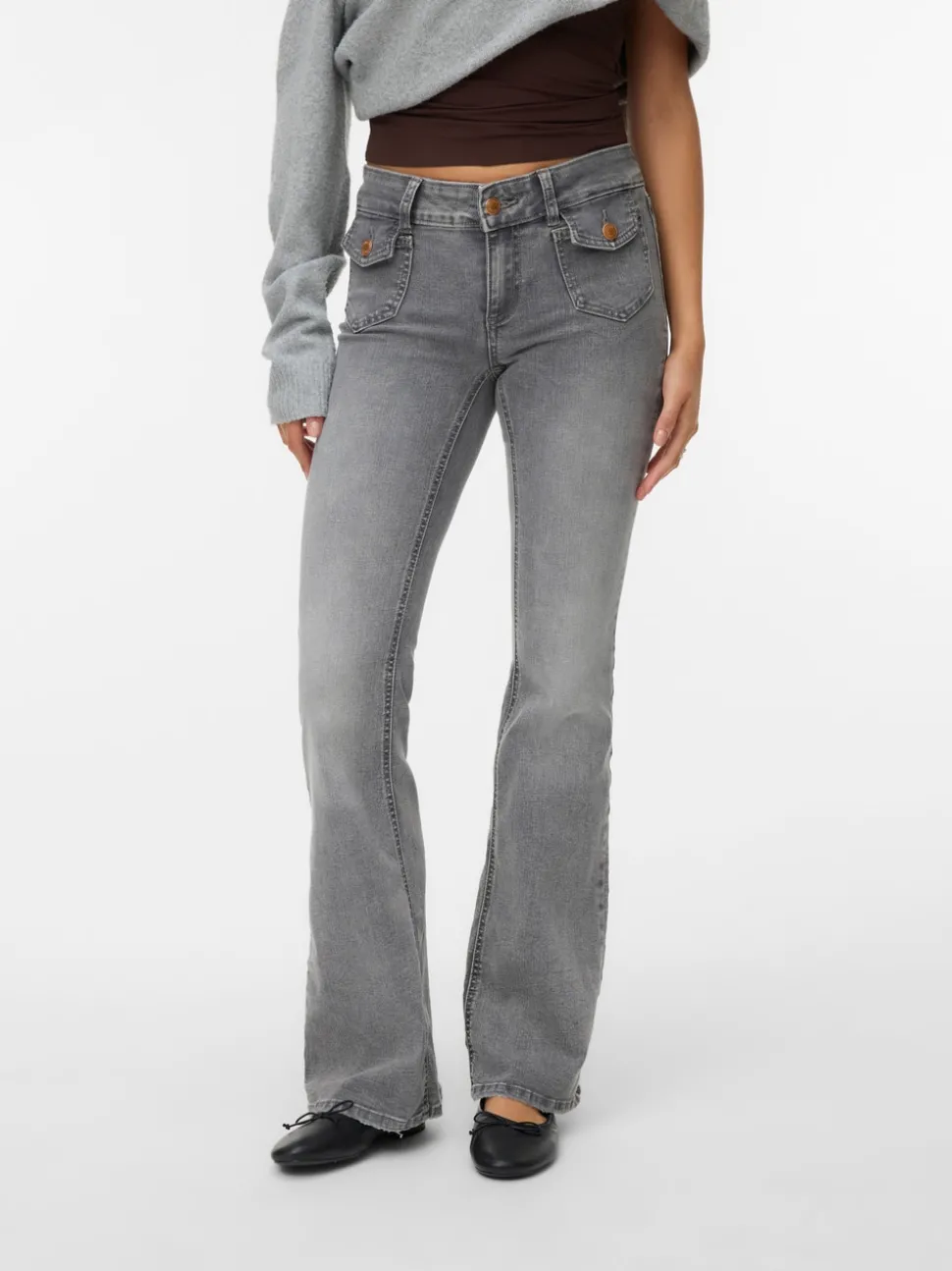VMJEAN Low rise Flared fit Jeans