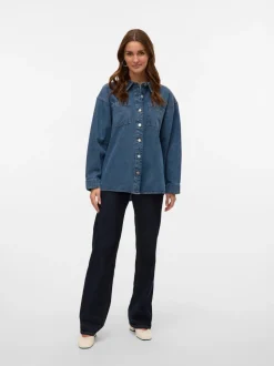 VMJENNIE Denim overhemd