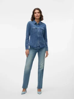 VMJENNIE Denim overhemd