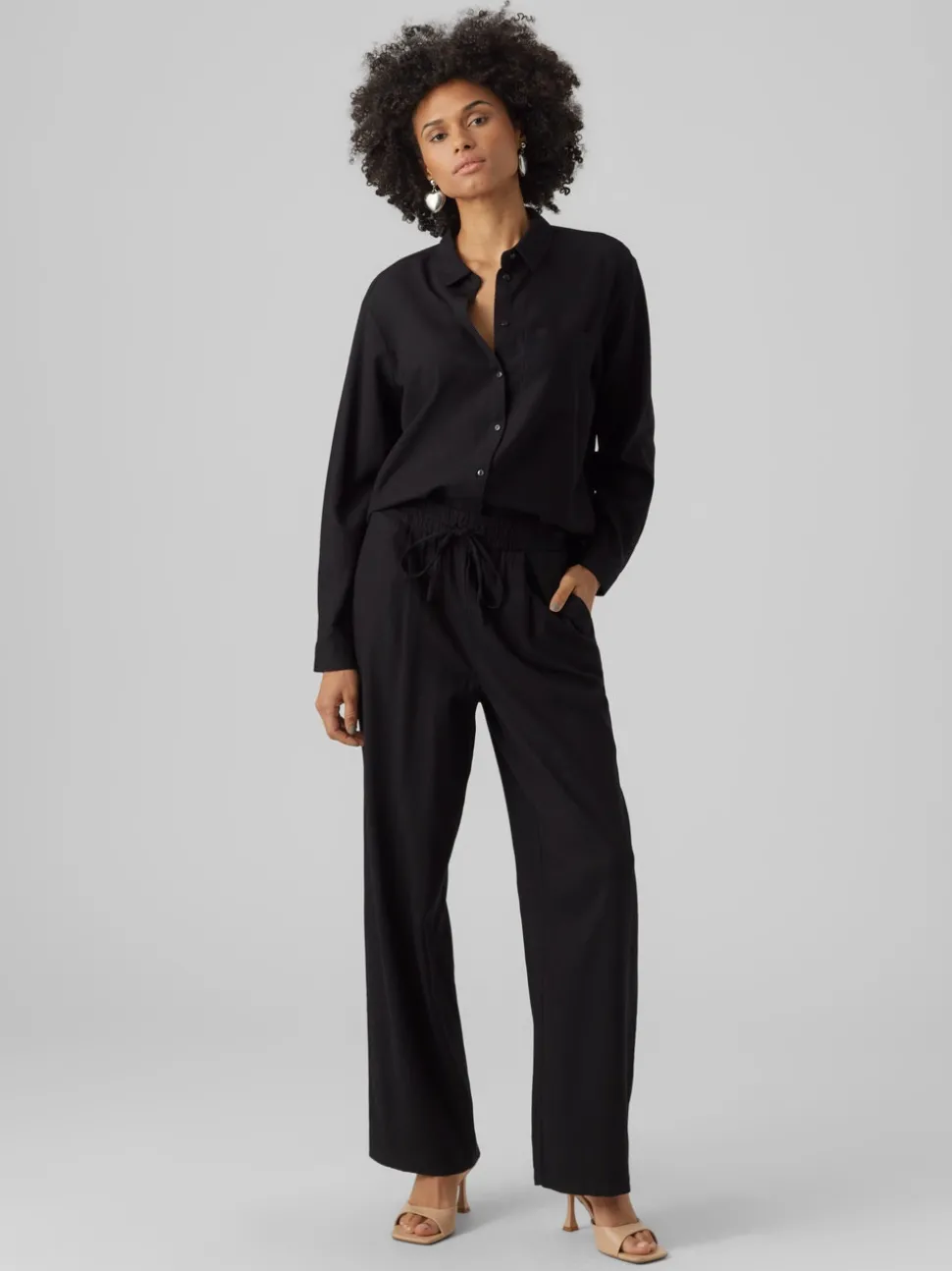 VMJESMILO Mid waist Broek
