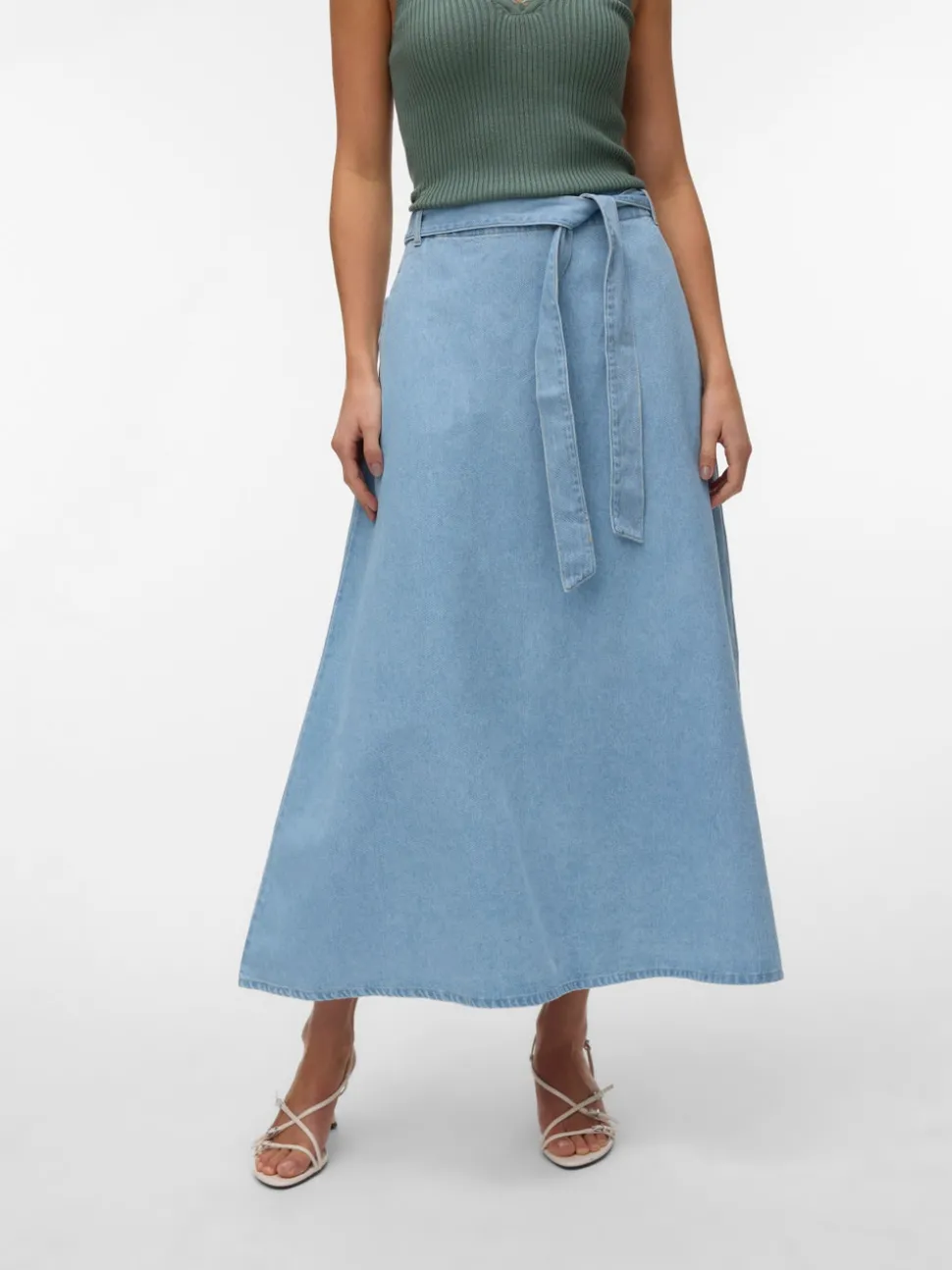 VMJOLENE Mid rise Lange rok