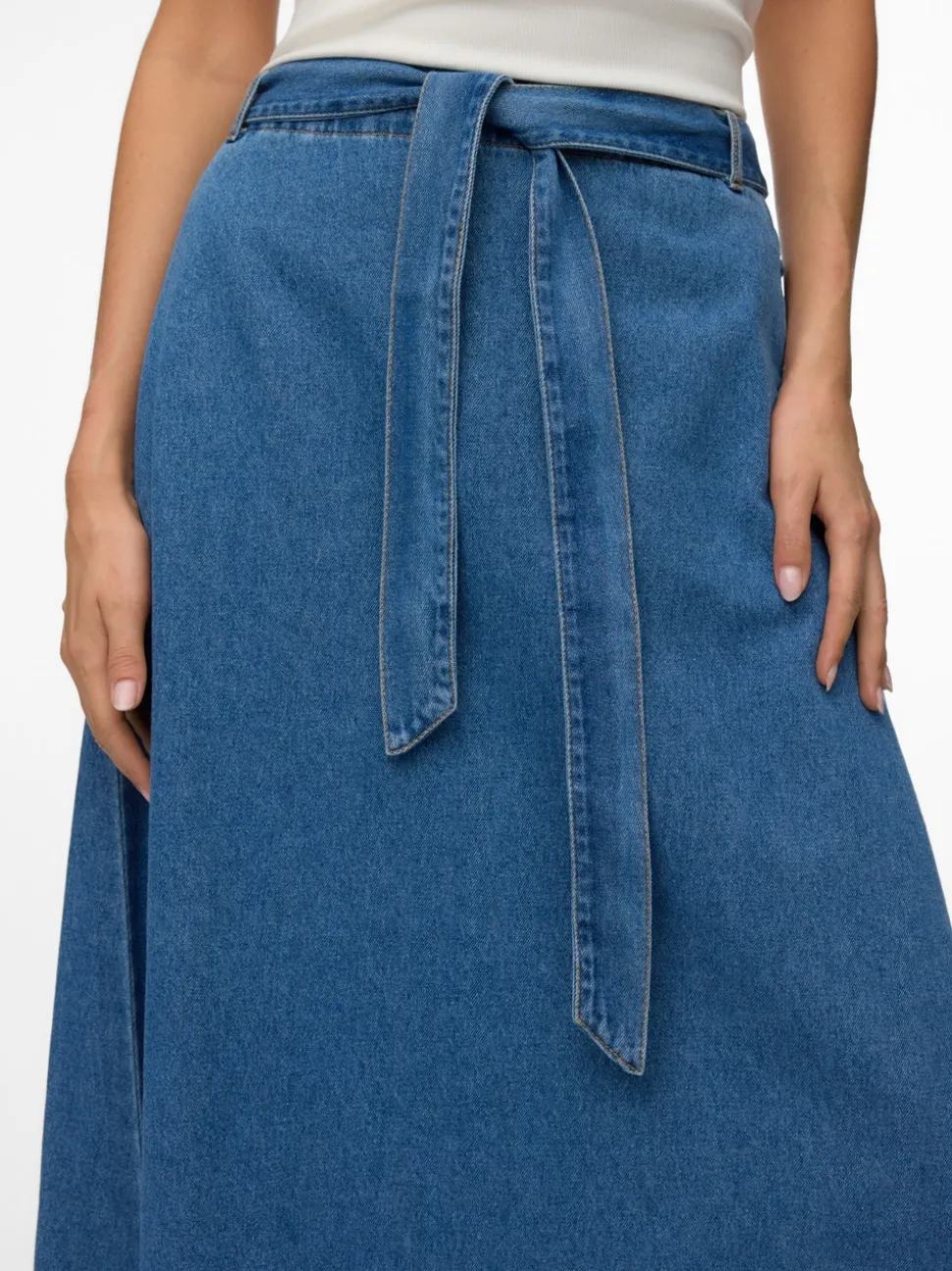 VMJOLENE Mid rise Lange rok