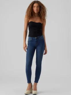 VMJUNE Mid rise Skinny fit Jeans