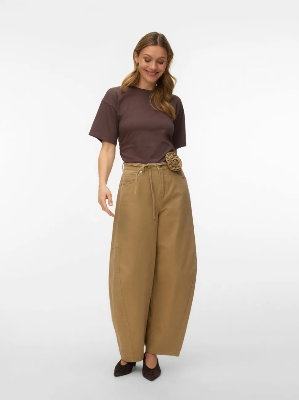 VMKAITLIN High rise Barrel fit Jeans