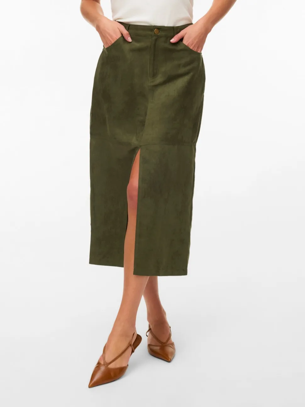 VMKATHY High waist Midi-rok