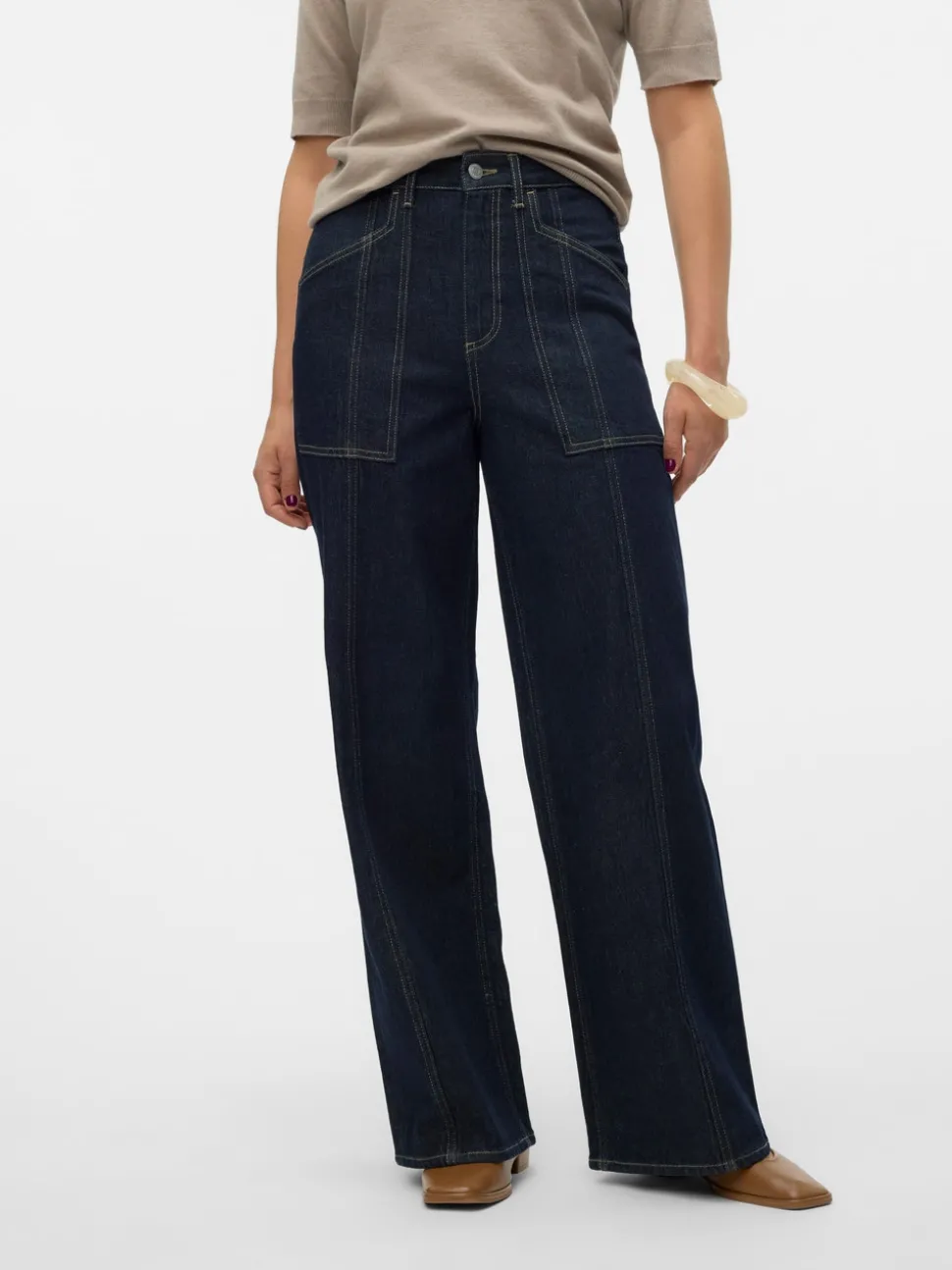 VMKATHY Super high rise Wide leg fit Jeans