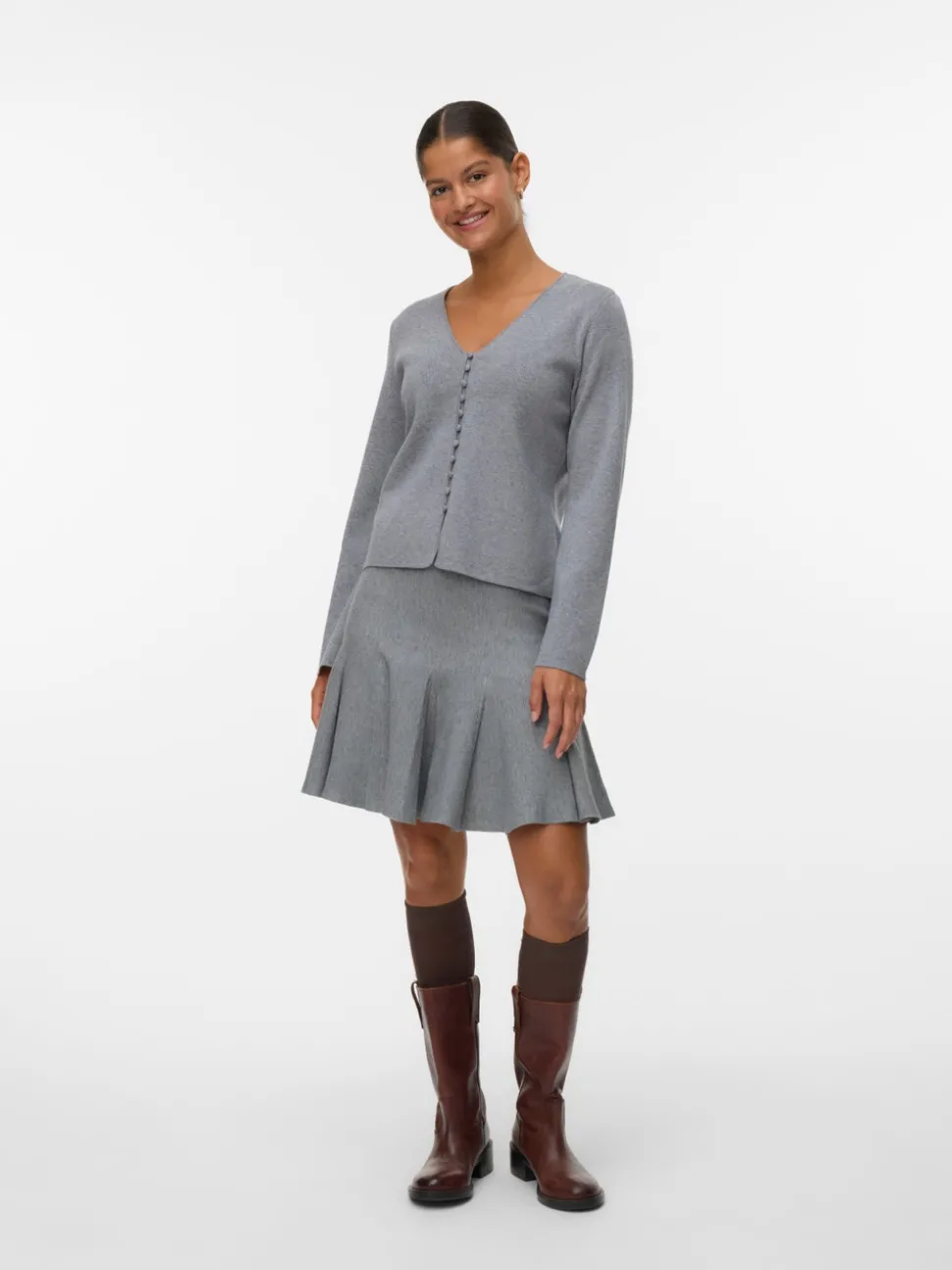 VMKRISTIN Mid waist Korte rok