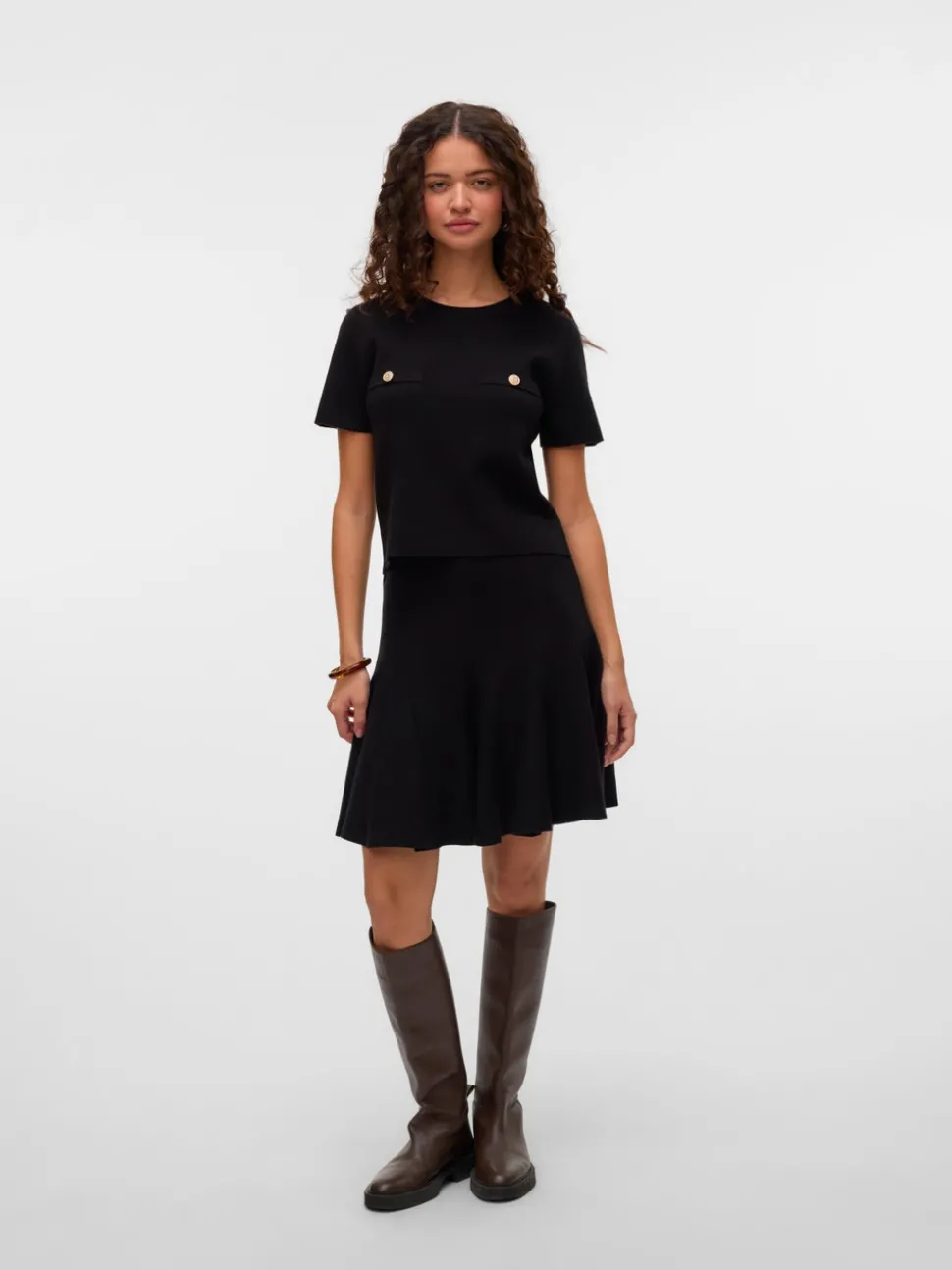 VMKRISTIN Mid waist Korte rok