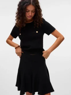 VMKRISTIN Mid waist Korte rok
