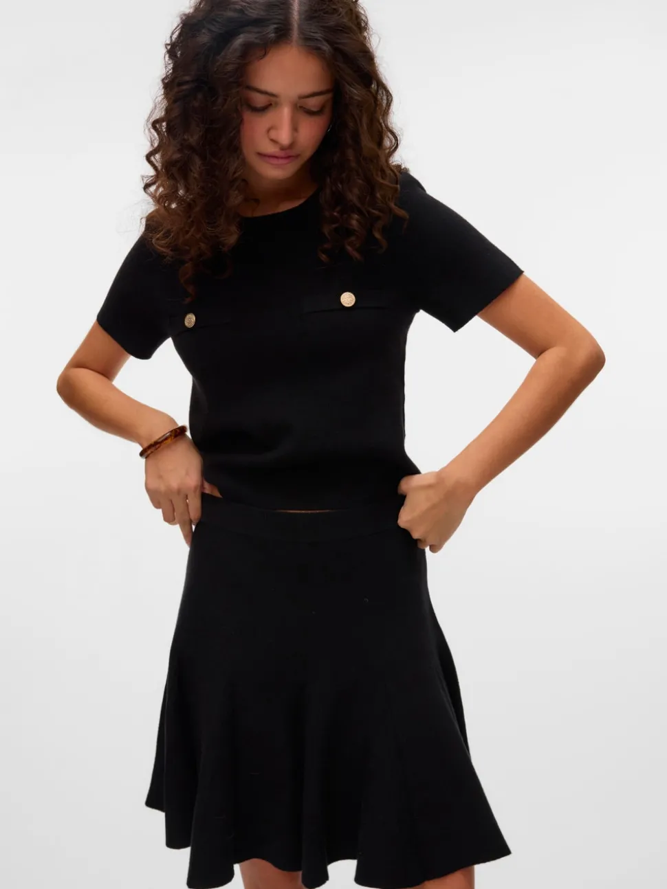 VMKRISTIN Mid waist Korte rok