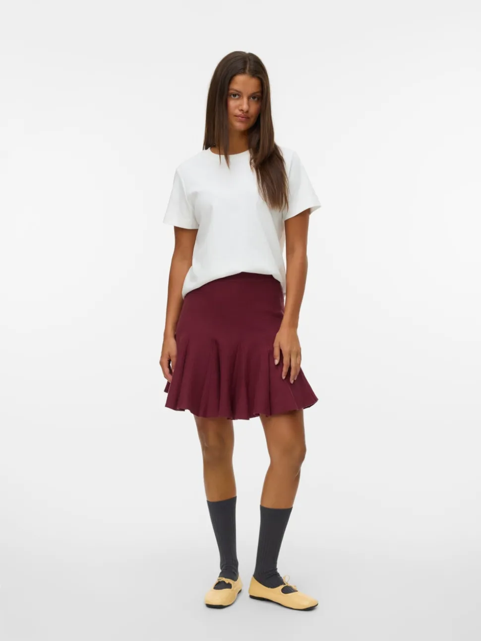 VMKRISTIN Mid waist Korte rok