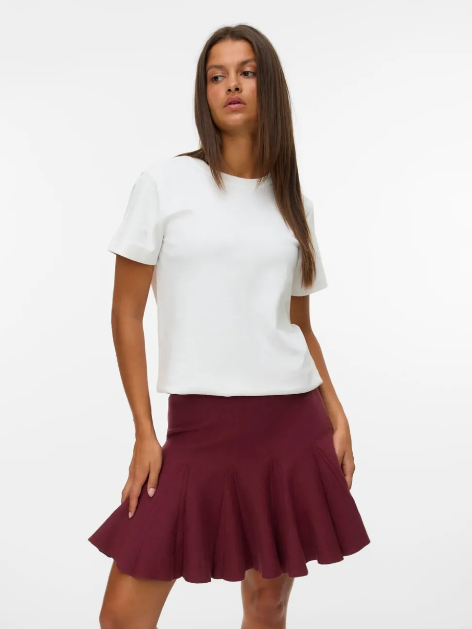 VMKRISTIN Mid waist Korte rok