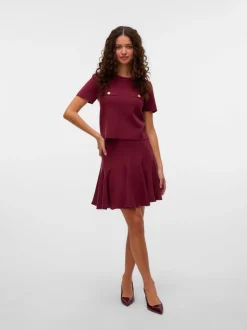 VMKRISTIN Mid waist Korte rok