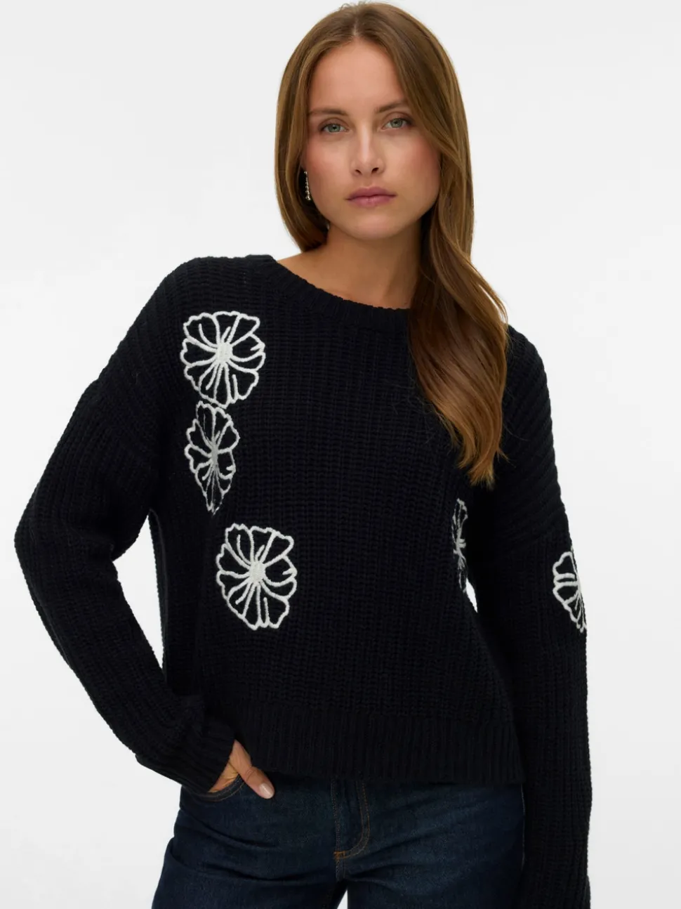 VMLAURA Gebreide pullover