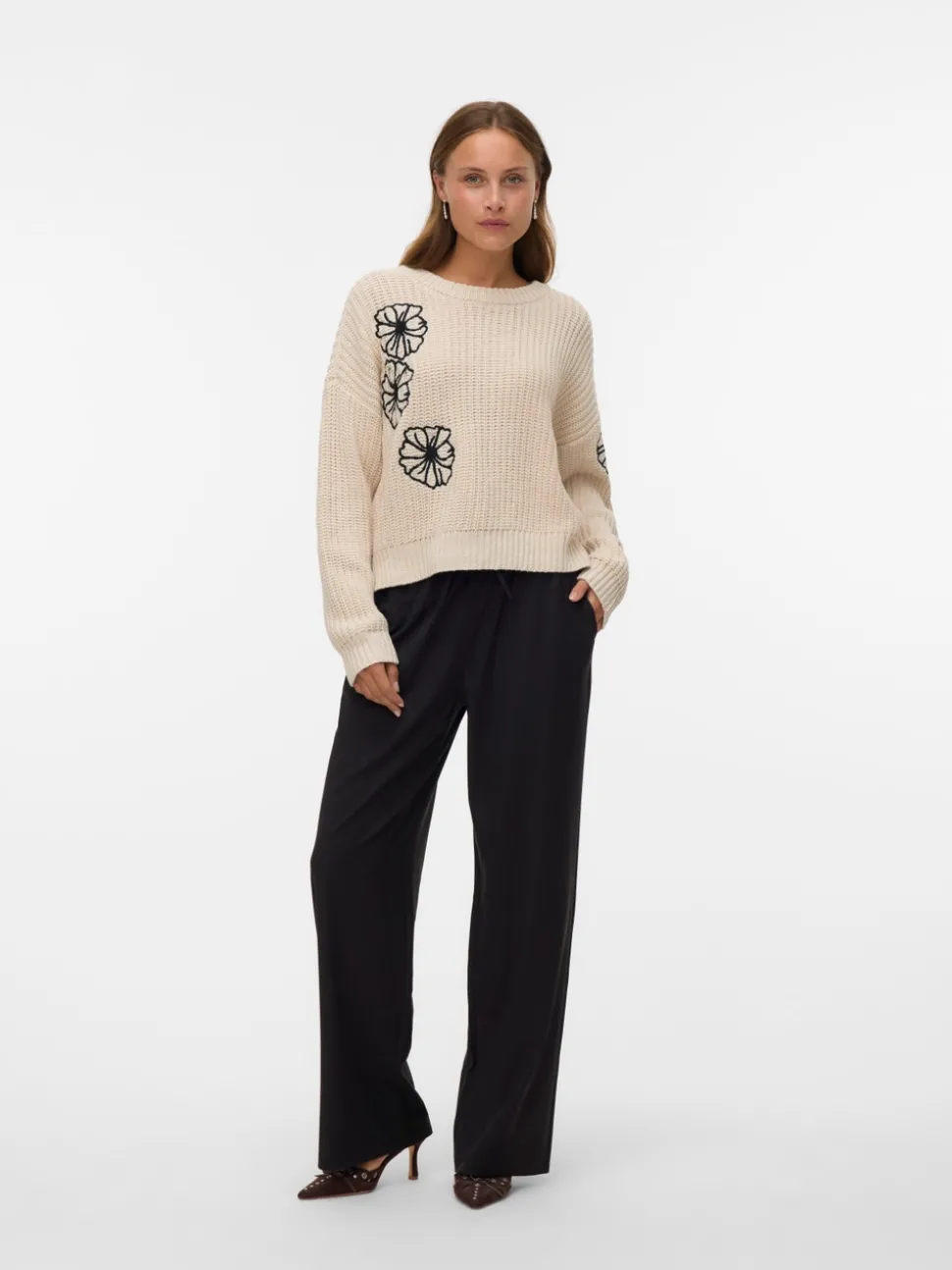 VMLAURA Gebreide pullover