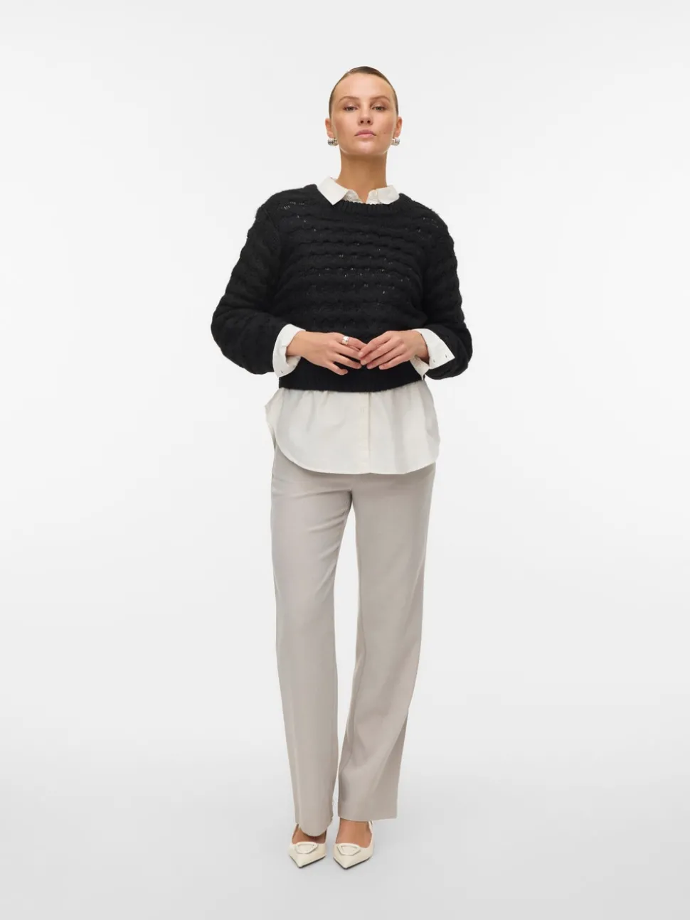 VMLAURYN Gebreide pullover