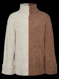 VMLEFILEBLOCK Gebreide pullover