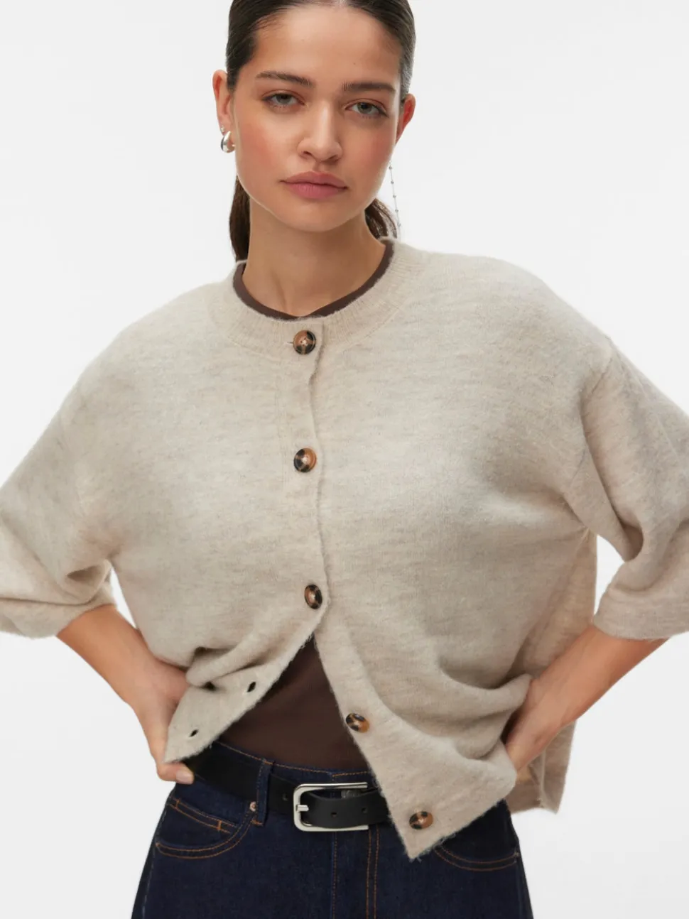 VMLEFILE Gebreid vest