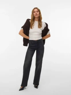 VMLEXI-STRETCH Mid rise Wide leg fit Jeans