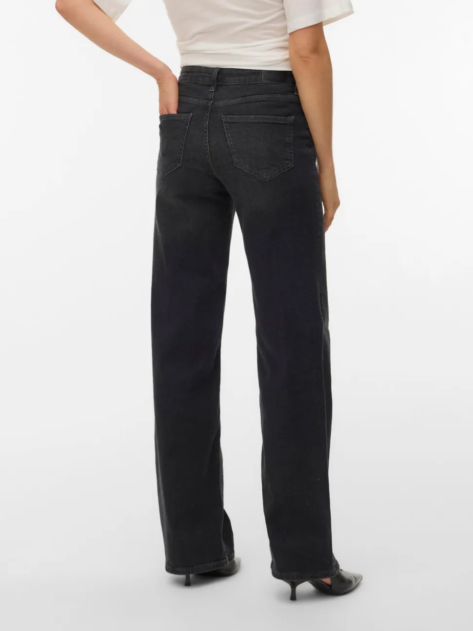VMLEXI-STRETCH Mid rise Wide leg fit Jeans