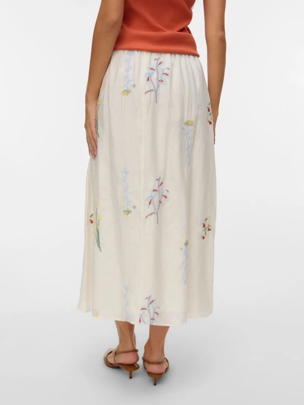 VMLINA High waist Midi-rok