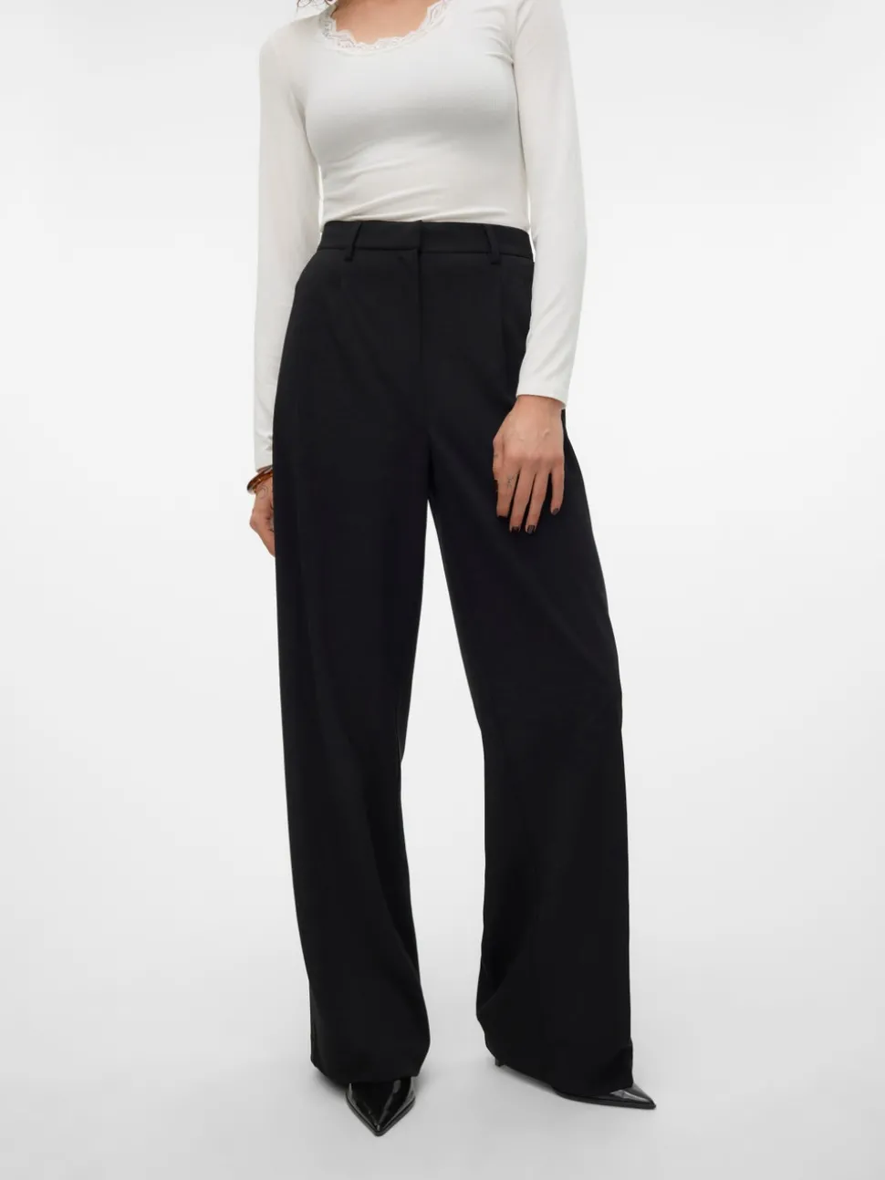VMLIVA Mid waist Broek