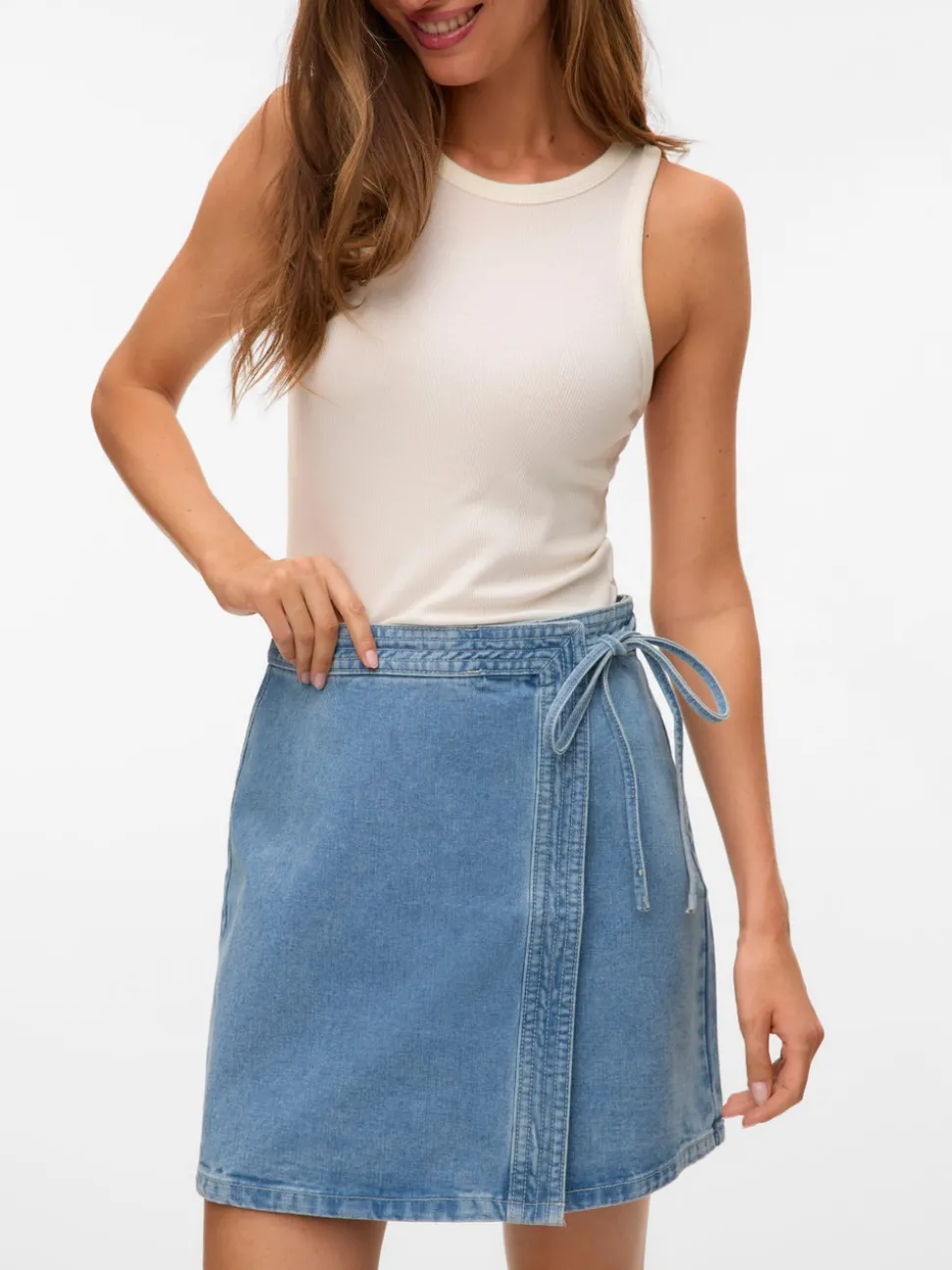 VMLIZA Mid waist Korte rok