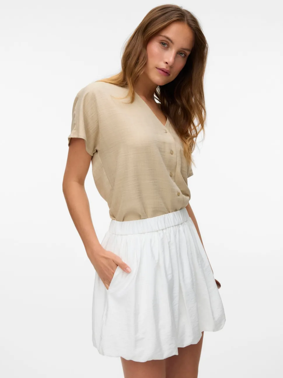 VMLORI High waist Korte rok